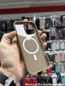 İphone 16 Pro Max Uyumlu Premium Özel Seri Magsafe Think Kılıf - 3