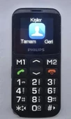 Philips E168 Büyük Tuşlu Cep Telefonu İthalatçı Garantili - 1
