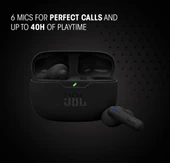 JBL Wave Beam2, Kablosuz Kulakiçi Kulaklık, IE, Siyah - 4