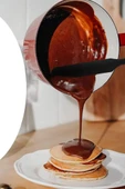 Silicolife Pasta Sıvama Spatulası, Silikon Çikolata Krema Reçel Sıyırma Sıvama Bıçağı Spatulası 25cm Antrasit - 4