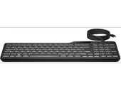 HP 405 Çoklu Cihaz Arka Aydınlatmalı Kablolu Type-C Klavye Siyah 7N7C1AA - 2
