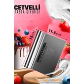 Modacar Pasta Spatulası - Profesyonel Hamur Sıyırıcı - Ölçü Cetvelli Pasta Hamur Spatulası - 1