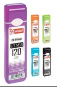 Kalem Ucu 120 li 0.7 mm 2B 3 Paket Çoklu Versatil Kalem Uç Mekanik Uçlu Otomatik Kurşun Mikro Kalem Ucu 60 mm Yumuşak - 4