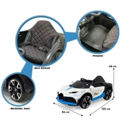 Akar Style Uzaktan Kumandalı 4X2 12 VOLT Beyaz Gt Akülü - 6