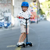 Micro Maxi Deluxe Pro LED 3 Tekerli Işıklı Çocuk Scooter Purple Pink - 3