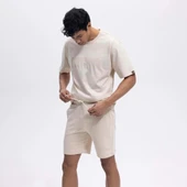 Ellesse Erkek Ekru Pamuklu Şort – EM135-1-ECR - 3