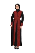 Filistin Özel Nakışlı Geleneksel Filistin Kadın Elbise M-3xl C100001 - 2