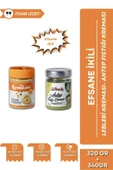 2'li Set Kahvaltılık Sürülebilir Katkısız 340gr Leblebi Kreması + Antep Fıstığı Kreması 320gr - 1