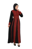 Filistin Özel Nakışlı Geleneksel Filistin Kadın Elbise M-3xl C100001 - 4