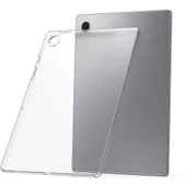 Samsung Galaxy Tab A8 X200 X205 Uyumlu 10,5 inç Şeffaf Silikon Tablet Kılıfı thumbnail 2