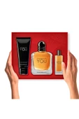 EMPORİO ARMANİ Stronger With You Edt 100 ml & 15 ml & Duş Jeli Erkek Parfüm Seti 100 ml 3614274337075 - 5