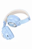 Hoco W50 Cute Fun Bluetooth 5.3 RGB Kablosuz Kulaklık thumbnail 5