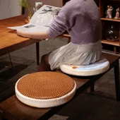 Buz Rattan Futon Minder - Panda (Rattan Stil) 40*6cm - 5