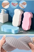 QNİAY Yumuşak Sihirli Banyo Kesesi Vücut Duş Süngeri Ekstra Vücut Masaj Fırçası Duş Banyo Lifi Ve Süngeri - 3