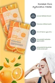 QNİAY Portakal Özlü Turuncu Vitamin C 30 ml 1 adet Gözenek Onarıcı Yüz Maskesi Evde Bakım Maske thumbnail 3