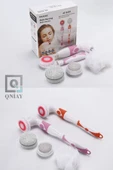QNİAY 5 Parça Vücut Fırçaları Duş Temizleme Masaj Fırçası Çok Fonksiyonlu Fırça Spa Su Geçirmez Küvet Duş thumbnail 6