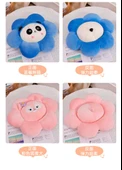 Petal Peluş Minder - Yeşil Karpuz Desenli - 50cm - 4