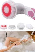 QNİAY 5 Parça Vücut Fırçaları Duş Temizleme Masaj Fırçası Çok Fonksiyonlu Fırça Spa Su Geçirmez Küvet Duş thumbnail 8