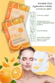 QNİAY Portakal Özlü Turuncu Vitamin C 30 ml 1 adet Gözenek Onarıcı Yüz Maskesi Evde Bakım Maske thumbnail 4