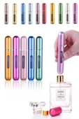 QNİAY 5 Ml Cep Parfüm Şişesi Taşınabilir Pembe Portatif Şık Tasarım Parfüm Doldurulabilin Mini Lüx Şişe - 2