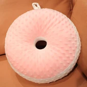 Bubble Peluş Koltuk Minderi - Beyaz - 80cm - 6
