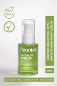 PEONİES Tea Tree Oil Serum | Çay Ağacı Yağı, Niasinamid, Aloe Vera, Pantenol, Salisilik Asit Ve Zinc Pca - 1