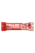 Fellas Yüksek Protein Bar, Çilekli, 45gr X 12 Adet - 2