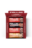 Fellas Yüksek Protein Bar 45g Karma Kutu 12 Adet (3 Çeşit) - 3