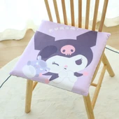 Kristal Hafızalı Köpük Buz İpek Kare Kuromi Minder 40x40x5cm - 1