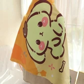 Sanrio Dondurma Serisi Plaj Havlusu - Kırmızı - 70x140cm - 10