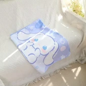 Sanrio Dondurma Serisi Plaj Havlusu - Mavi - 70x140cm - 1