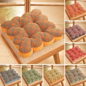 Üç Katlı Gazlı Kare Minder - Pastoral Mor - 40cm - 4