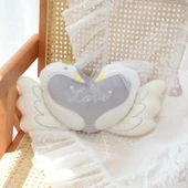 Kuğu Çift Peluş Yastık Kolye - 8*12cm thumbnail 6