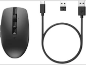 HP 715 Programlanabilir Şarj Edilebilir Bluetooth Kablosuz Mouse Siyah 6E6F0AA - 1