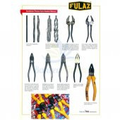 Fulaz Kombine Pense 180 mm Yankeski 160 mm Kargaburnu 160 mm 3lü Set - 3