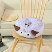 Çizgi Film Peluş Yastık - Kuromi - 45cm - 6