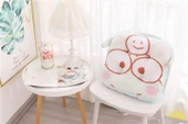 Çizgi Film Peluş Yastık - Sarı Puding - 43cm - 9