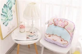 Çizgi Film Peluş Yastık - Sarı Puding - 43cm - 10