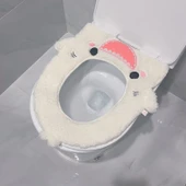 Köpek Balığı Klozet Kapak Pedi - Mor - 9