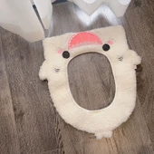 Köpek Balığı Klozet Kapak Pedi - Mor - 10