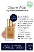 ESTEE LAUDER Doğal ve Mat Bitişli - Double Wear Stay-in-Place Fondöten SPF 10 ( 3W0 Warm Creme ) - 30 ml - 1