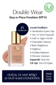 ESTEE LAUDER Doğal ve Mat Bitişli - Double Wear Stay-in-Place Fondöten SPF 10 ( 2WO Warm Vanilla ) - 30 ml - 1