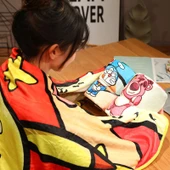 Çizgi Film Desenli Battaniye - Doraemon (Hediye Kutulu) 80x110cm - 10