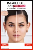 L'OREAL PARİS L'oréal Paris Infaillible 32h Fresh Wear C Vitaminli Fondöten - 145 Rose Beige - 5
