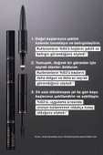 ESTEE LAUDER Kaş Kalemi - BrowPerfect 3D All-In-One Styler Multi-Tasker 08 Brunette - 6