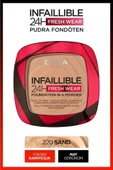 L'OREAL PARİS Infaillible 24h Fresh Wear Pudra Fondöten 220 Sand thumbnail 1
