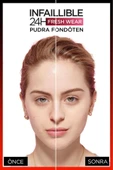 L'OREAL PARİS Infaillible 24h Fresh Wear Pudra Fondöten 140 Golden Beige - 4