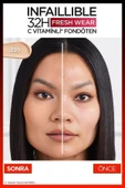 L'OREAL PARİS L'Oréal Paris Infaillible 32H Fresh Wear C Vitaminli Fondöten - 220 Sand thumbnail 5