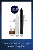 ESTEE LAUDER Turbo Lash 3'lü Göz Bakım Seti - Maskara 8ml, Göz Kremi 5ml, Kaş Ve Kirpik Serumu 6ml - 1