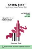 CLİNİQUE Chubby Stick™ Nemlendirici Dudak Parlatıcı Balm - Renk: 28 Roomiest Rose 3g | Mango, Shea Yağı - 1